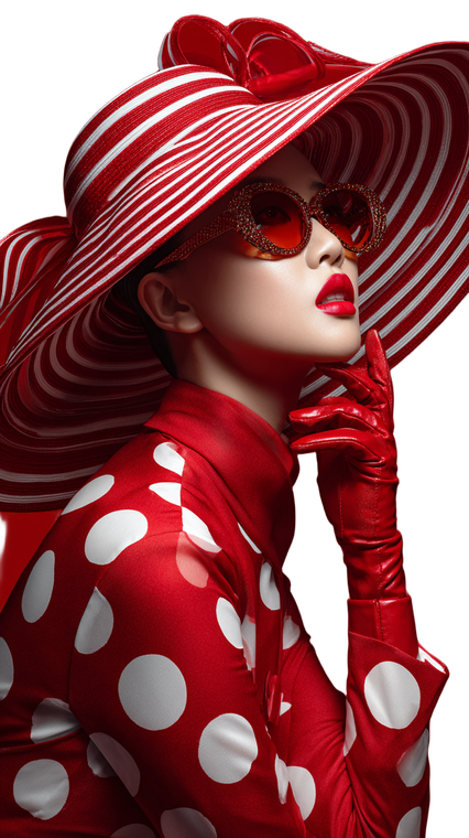 Elegant Korean Woman V68 Vinyl Car Decal Sticker – Waterproof & UV-Resistant 9.706666666666667"