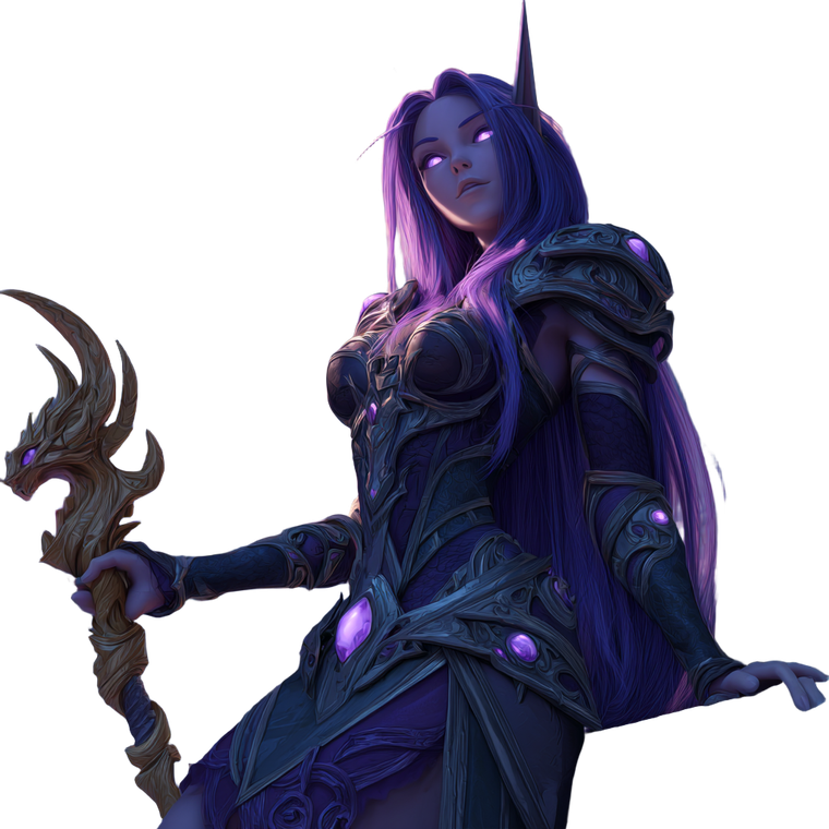 Void Elf Priest V3 Vinyl Car Decal Sticker – Waterproof & UV-Resistant 6.826666666666667"