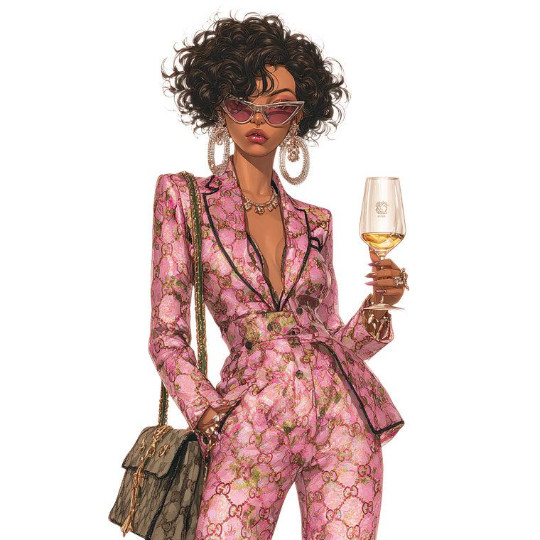 Stylish Surreal Woman V3 Vinyl Car Decal Sticker – Waterproof & UV-Resistant 3.4133333333333336"