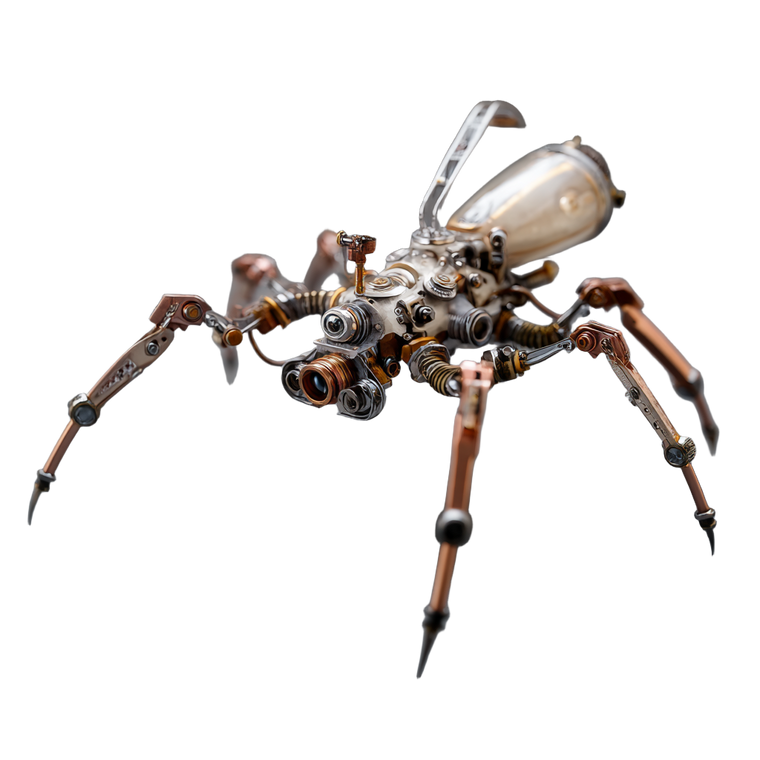 Spider Drone V2 Vinyl Car Decal Sticker – Waterproof & UV-Resistant 3.4133333333333336"