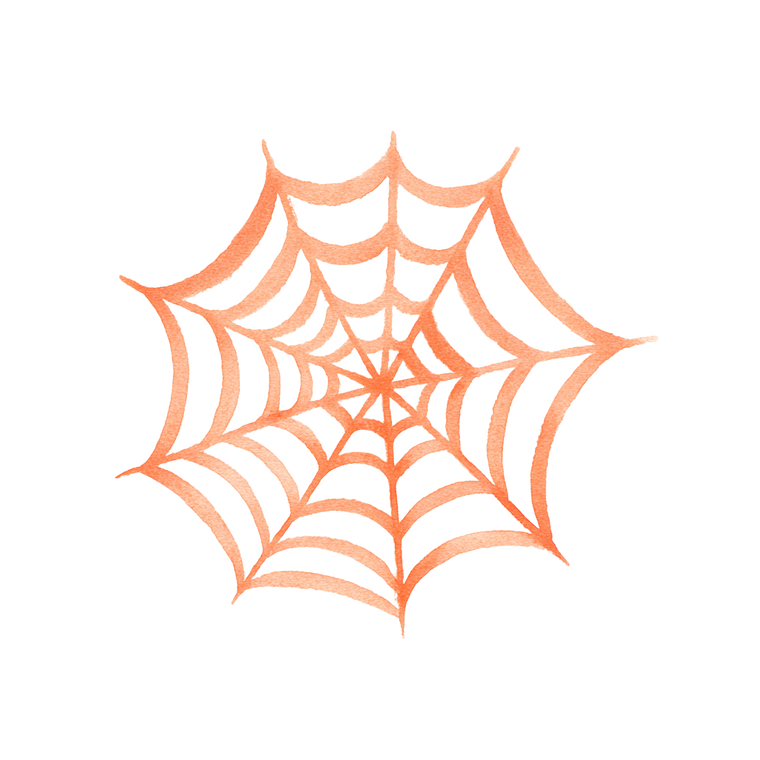 Spider'S Web Illustration Vinyl Car Decal Sticker – Waterproof & UV-Resistant 6.826666666666667"