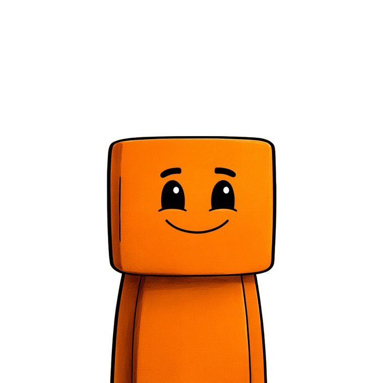 Happy Minecraft Character Vinyl Car Decal Sticker – Waterproof & UV-Resistant 3.4133333333333336"