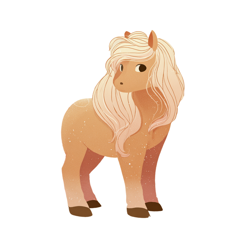 Kawaii Chibi Horse Vinyl Car Decal Sticker – Waterproof & UV-Resistant 3.4133333333333336"