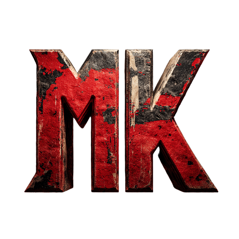Mortal Kombat Letters Vinyl Car Decal Sticker – Waterproof & UV-Resistant 3.4133333333333336"