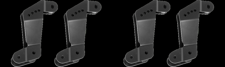 2x Ultimate Alignment Solution! Rancho Control Arm Bracket | For 2 To 4-Inch Lift Jeeps - Easy DIY & Warranty Included