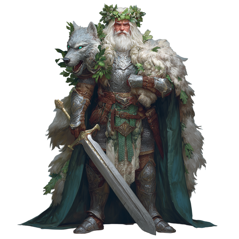 Aasimar Paladin Portrait V5 Vinyl Car Decal Sticker – Waterproof & UV-Resistant 6.826666666666667"