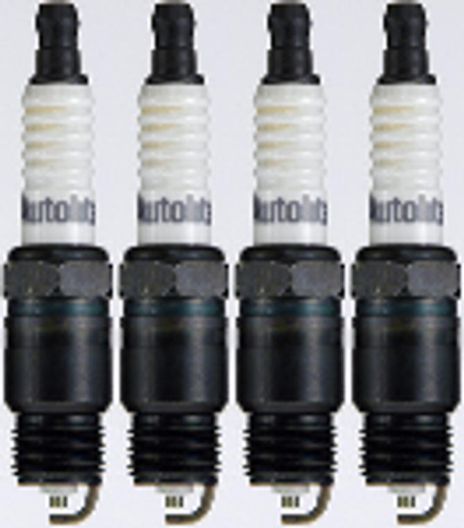 4x Autolite Resistor Copper Spark Plug | Full Voltage, Leak Proof, Smooth Acceleration