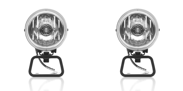 2x Upgrade Your Ride with KC Hilites Driving/Fog Lights | Rally 400 55W Halogen Bulb | Enhanced Visibility | Made in USA