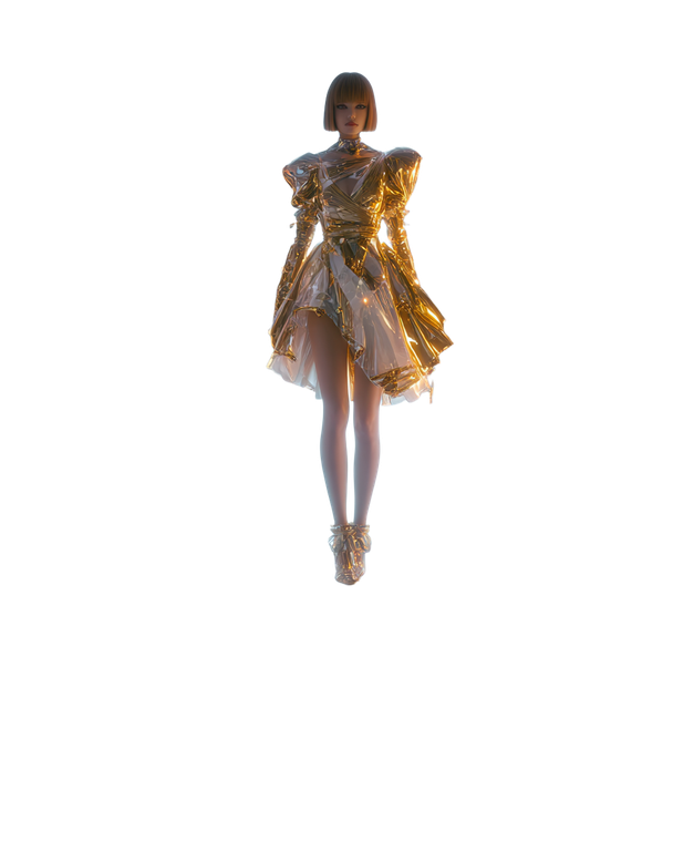 Futuristic Fashion Model V176 Vinyl Car Decal Sticker – Waterproof & UV-Resistant 4.0"
