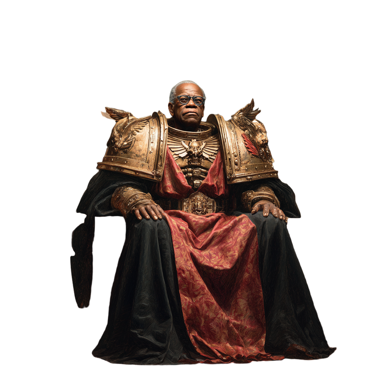 Justice As Emperor Vinyl Car Decal Sticker – Waterproof & UV-Resistant 3.4133333333333336"