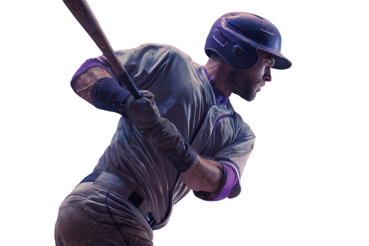 Baseball Player Action V3 Vinyl Car Decal Sticker – Waterproof & UV-Resistant 2.986666666666667"