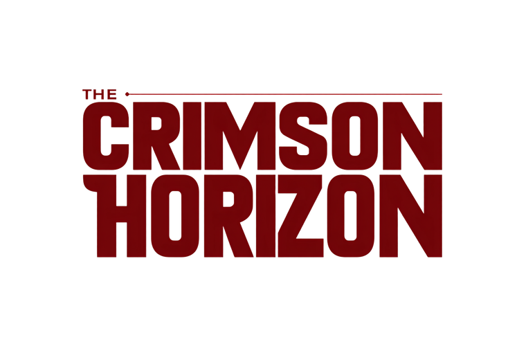 Crimson Horizon Logo Vinyl Car Decal Sticker – Waterproof & UV-Resistant 5.97333333333333
