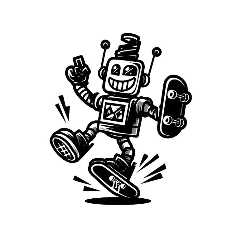 Happy Robot Logo Vinyl Car Decal Sticker – Waterproof & UV-Resistant 3.4133333333333336"