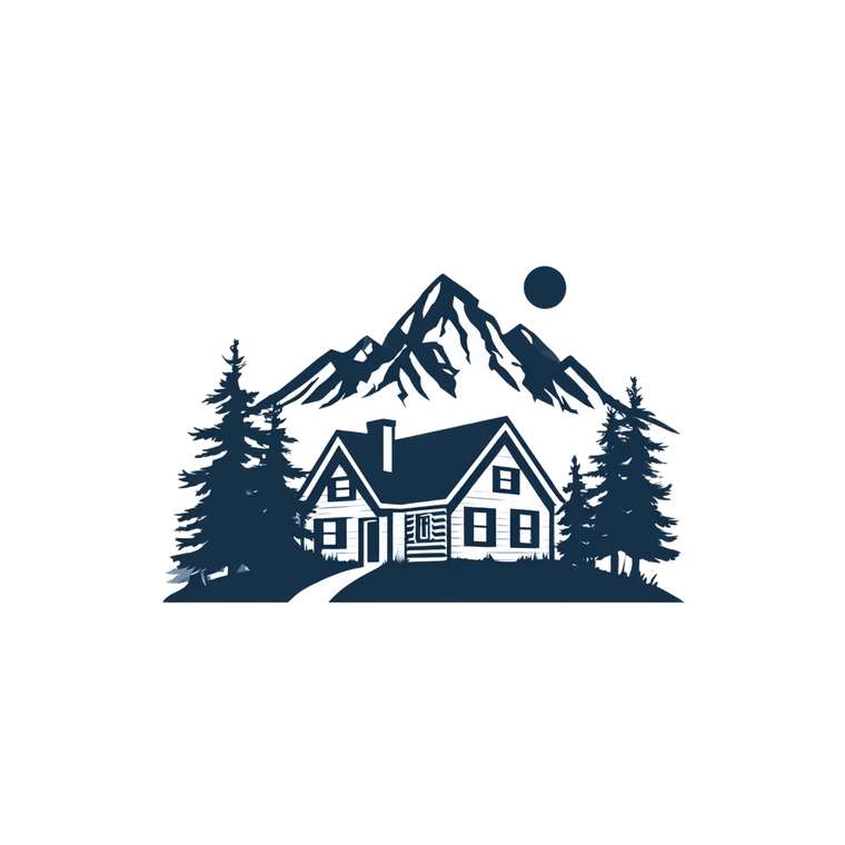 Modern Nature Logo Vinyl Car Decal Sticker – Waterproof & UV-Resistant 6.826666666666667"