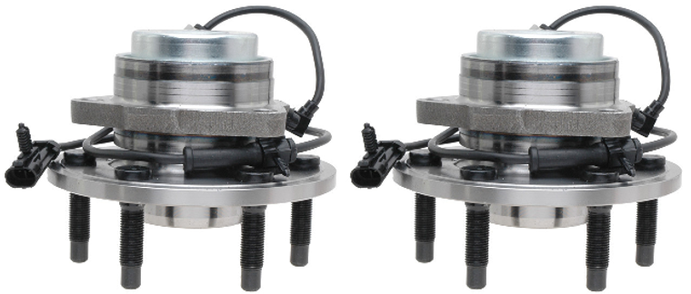 2x Raybestos Wheel Bearing & Hub Assembly | PG PLUS | Quiet, Safe & Consistent Performance