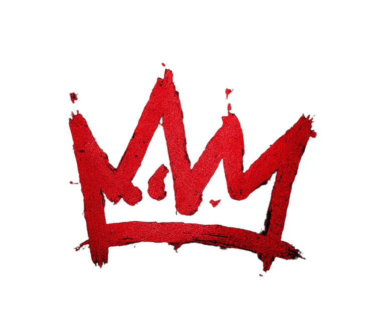 Graffiti Crown Logo Vinyl Car Decal Sticker – Waterproof & UV-Resistant 3.36"