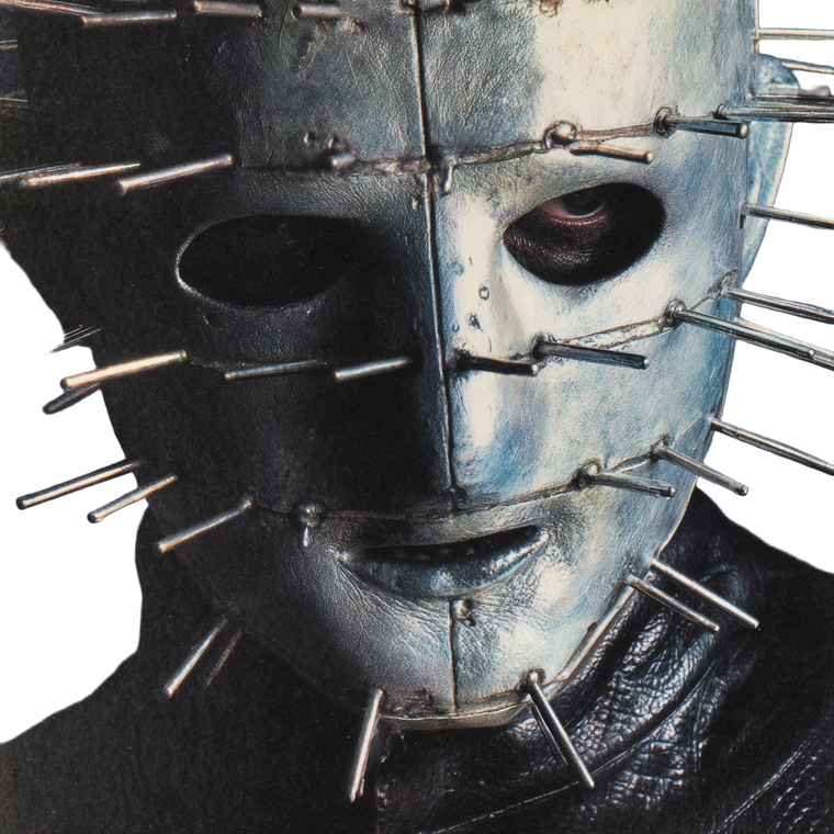 Leatherface Metal Mask Vinyl Car Decal Sticker – Waterproof & UV-Resistant 3.4133333333333336"