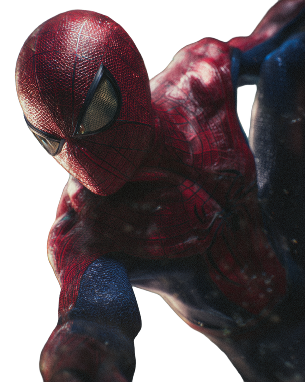 Spider-Man Action Vinyl Car Decal Sticker – Waterproof & UV-Resistant 4.0"