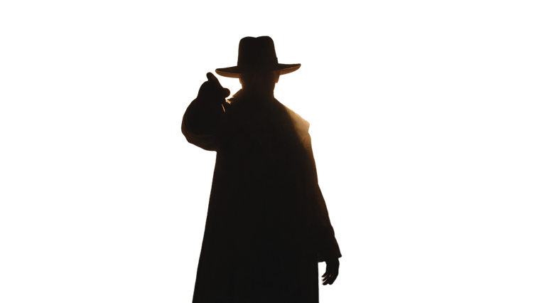Hatman And Shadows Vinyl Car Decal Sticker – Waterproof & UV-Resistant 2.72"