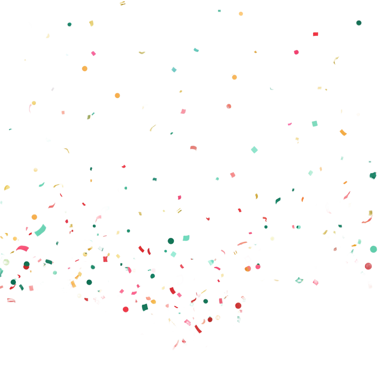 Minimal Confetti Burst Vinyl Car Decal Sticker – Waterproof & UV-Resistant 6.826666666666667"