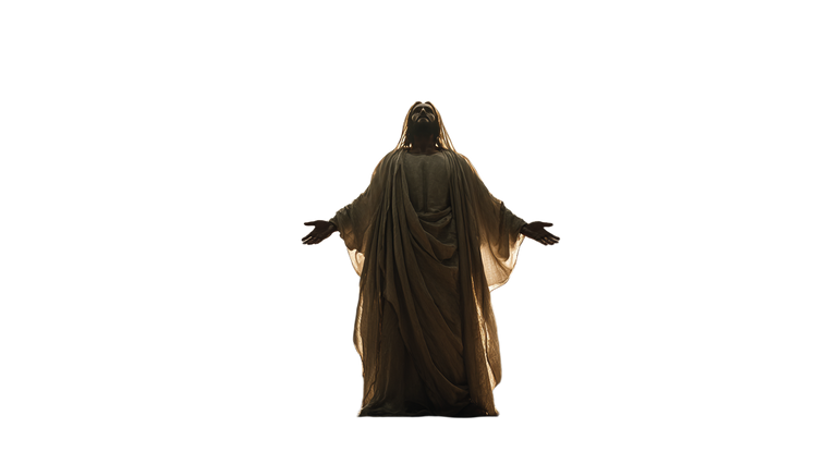 Divine Jesus Scene V3 Vinyl Car Decal Sticker – Waterproof & UV-Resistant 5.4