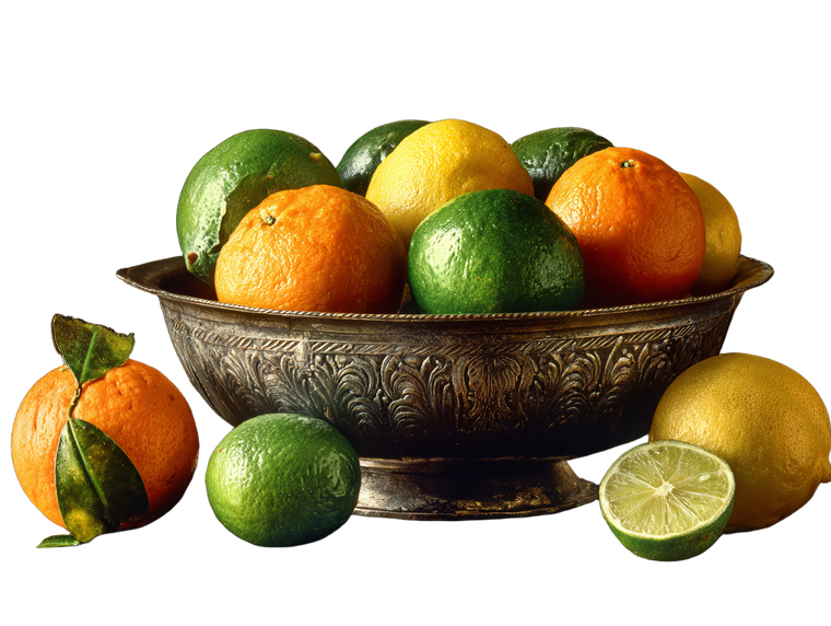 Citrus Still Life V2 Vinyl Car Decal Sticker – Waterproof & UV-Resistant 6.1866666666666665"
