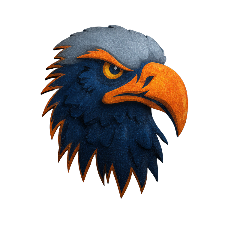 Eagle Esports Logo V2 Vinyl Car Decal Sticker – Waterproof & UV-Resistant 3.4133333333333336"
