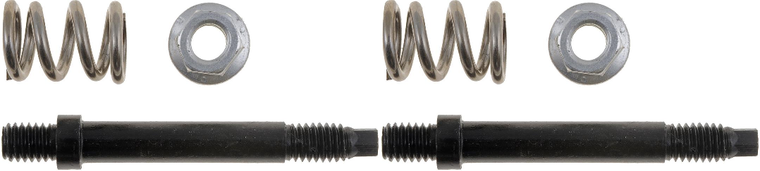 2x Long-Lasting Exhaust Manifold Bolt & Spring Kit | OE Replacement | Durable Steel Construction