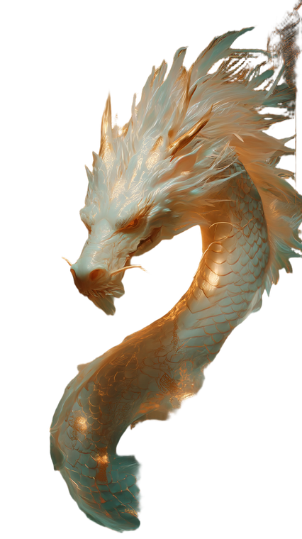 Dragon God Radiating Vinyl Car Decal Sticker – Waterproof & UV-Resistant 9.706666666666667"