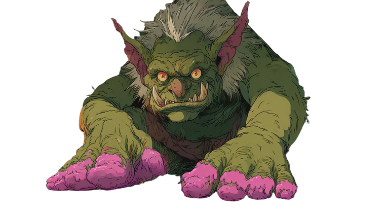 Frosted Goblin Campsite Vinyl Car Decal Sticker – Waterproof & UV-Resistant 5.4