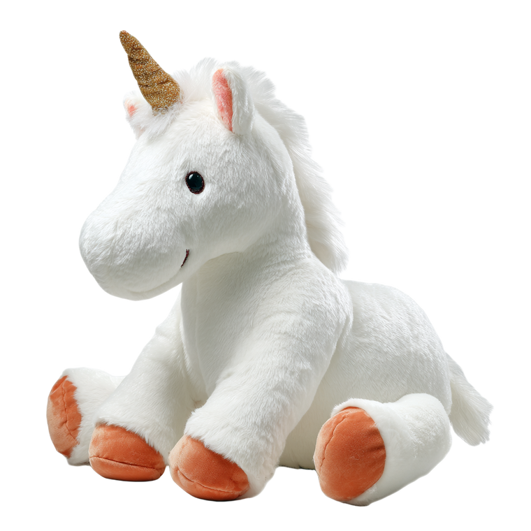 Unicorn Plush Toy Vinyl Car Decal Sticker – Waterproof & UV-Resistant 3.4133333333333336"