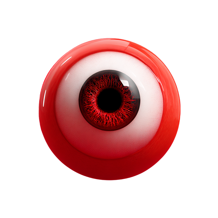 Winking Comic Eye Vinyl Car Decal Sticker – Waterproof & UV-Resistant 3.4133333333333336"