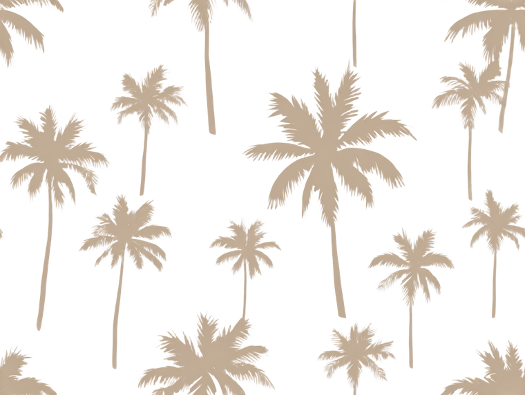 Palm Tree Silhouettes V3 Vinyl Car Decal Sticker – Waterproof & UV-Resistant 6.1866666666666665"