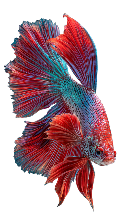 Betta Fish Wallpaper Vinyl Car Decal Sticker – Waterproof & UV-Resistant 4.8533333333333335"