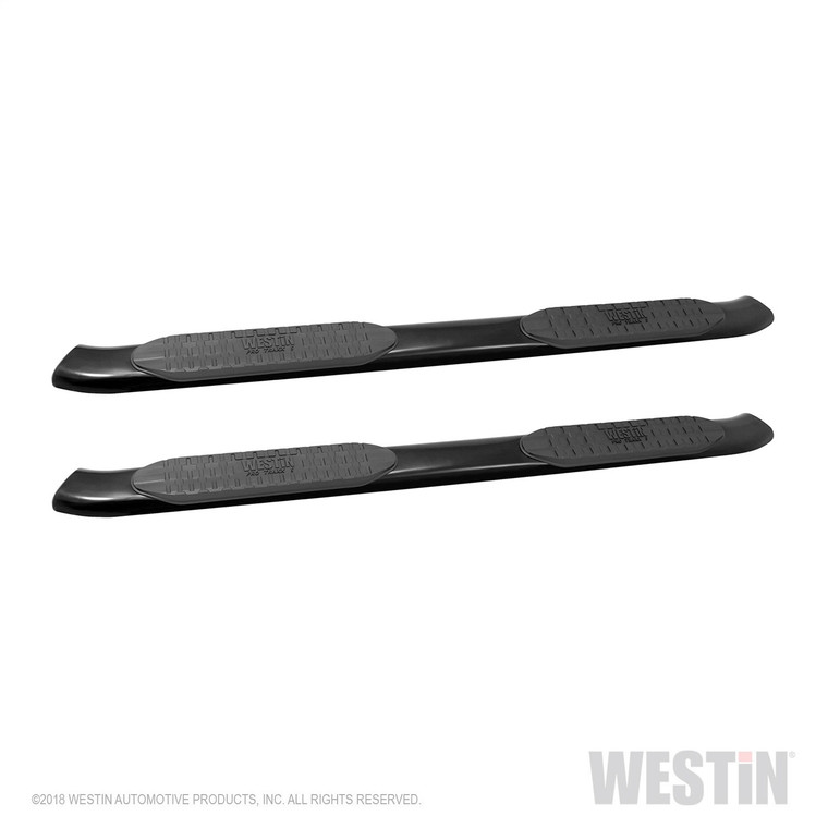 Ford F-Series 2015-2023 | 5 Inch PRO TRAXX Nerf Bar Black Steel | Mount Kit Included