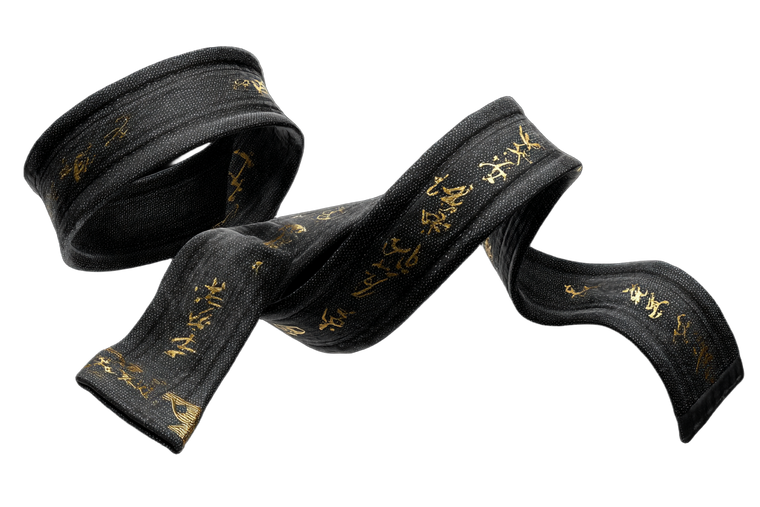 Luxury Taekwondo Belt Vinyl Car Decal Sticker – Waterproof & UV-Resistant 5.97333333333333
