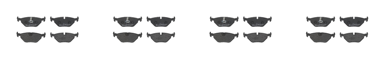 4x Brembo Brake Pads | FMSI D692-7286/ D692-7567 | Set Of 4