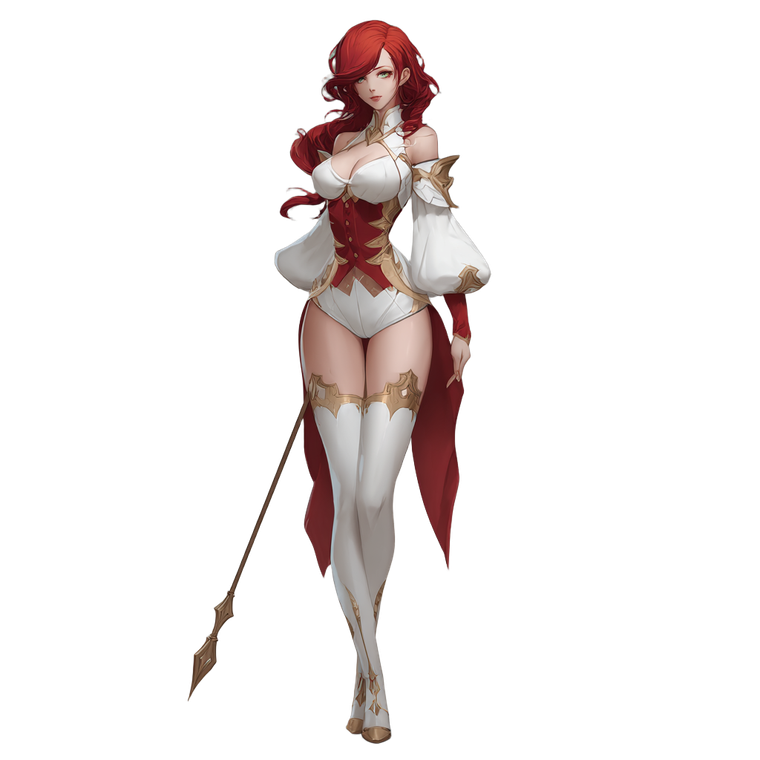 Anime Mage Girl V3 Vinyl Car Decal Sticker – Waterproof & UV-Resistant 3.4133333333333336"