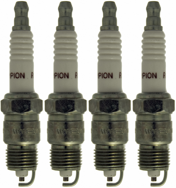 4x Dependable Champion Copper Plus Spark Plug | OE Replacement | Superior Corrosion Resistance