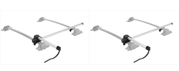 2x INNO Racks Kayak Carrier Load Assist | Foldable L Shape Arm for Easy Loading, Prevents Car Damage | Compatible with Most Crossbars