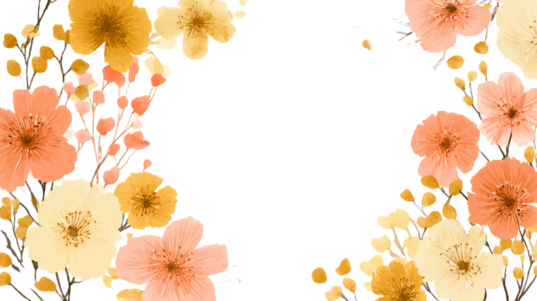 Floral Circle Frame V2 Vinyl Car Decal Sticker – Waterproof & UV-Resistant 5.4