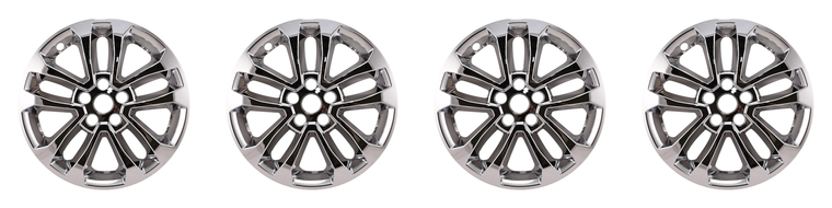 4x Upgrade your Ford Escape Wheels | Chrome 17 Inch Wheel Skins | Set Of 4