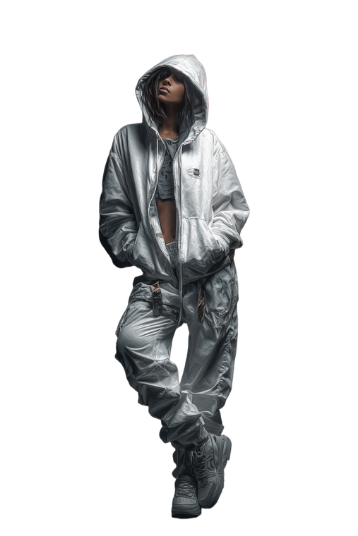 Urban Model Portrait V3 Vinyl Car Decal Sticker – Waterproof & UV-Resistant 8.96"