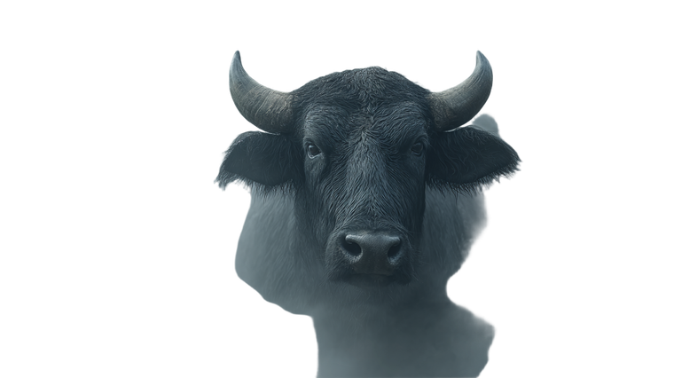 Chinese Black Bull Vinyl Car Decal Sticker – Waterproof & UV-Resistant 2.72"