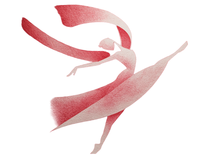 Abstract Ballet Dancer V2 Vinyl Car Decal Sticker – Waterproof & UV-Resistant 6.1866666666666665"