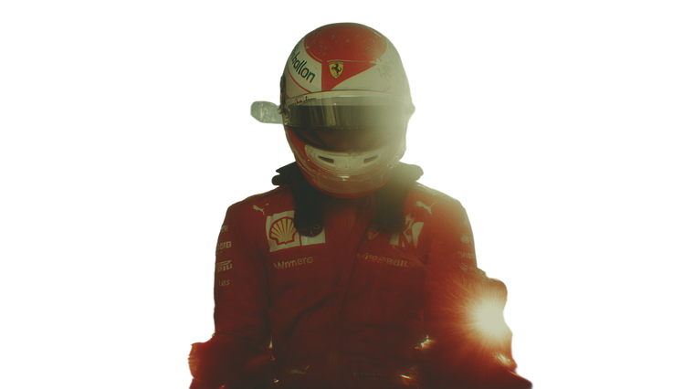 F1 Driver Removing Helmet Vinyl Car Decal Sticker – Waterproof & UV-Resistant 5.4