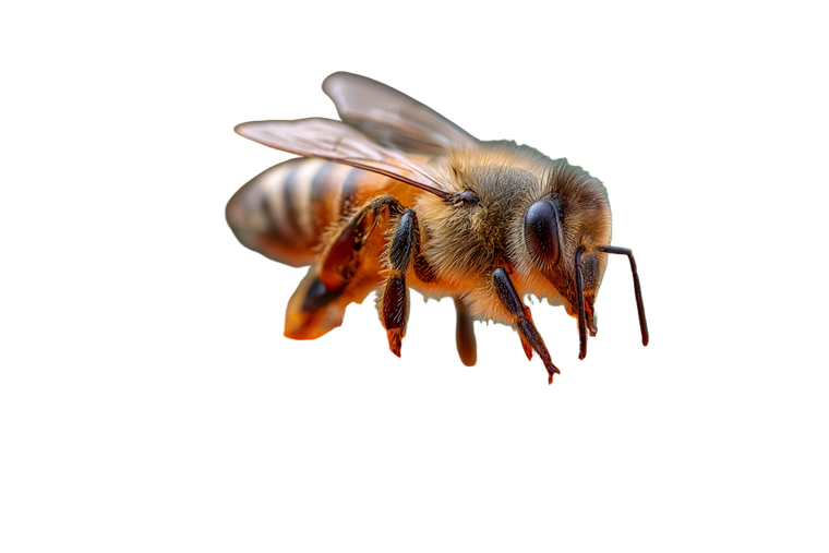 Honeybee On Flower V2 Vinyl Car Decal Sticker – Waterproof & UV-Resistant 2.986666666666667"