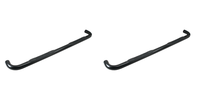 2x Upgrade your ride with Westin Automotive Nerf Bar | E-Series | 3 Inch Round Bent | Black Powder Coat | Includes Mount Kit