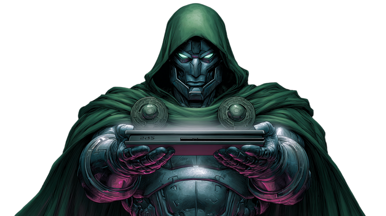 Doctor Doom 2099 Vinyl Car Decal Sticker – Waterproof & UV-Resistant 2.72"