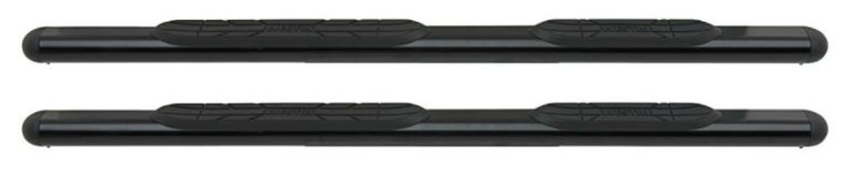 Westin Automotive Premier 4 Inch Oval Nerf Bar | Powder Coated Black Steel | With Step Pads & End Caps